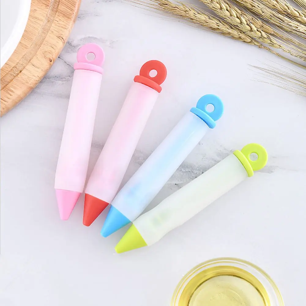 1 шт. силиконовая антипригарная ручка для торта шприц DIY Съемный Многоразовый