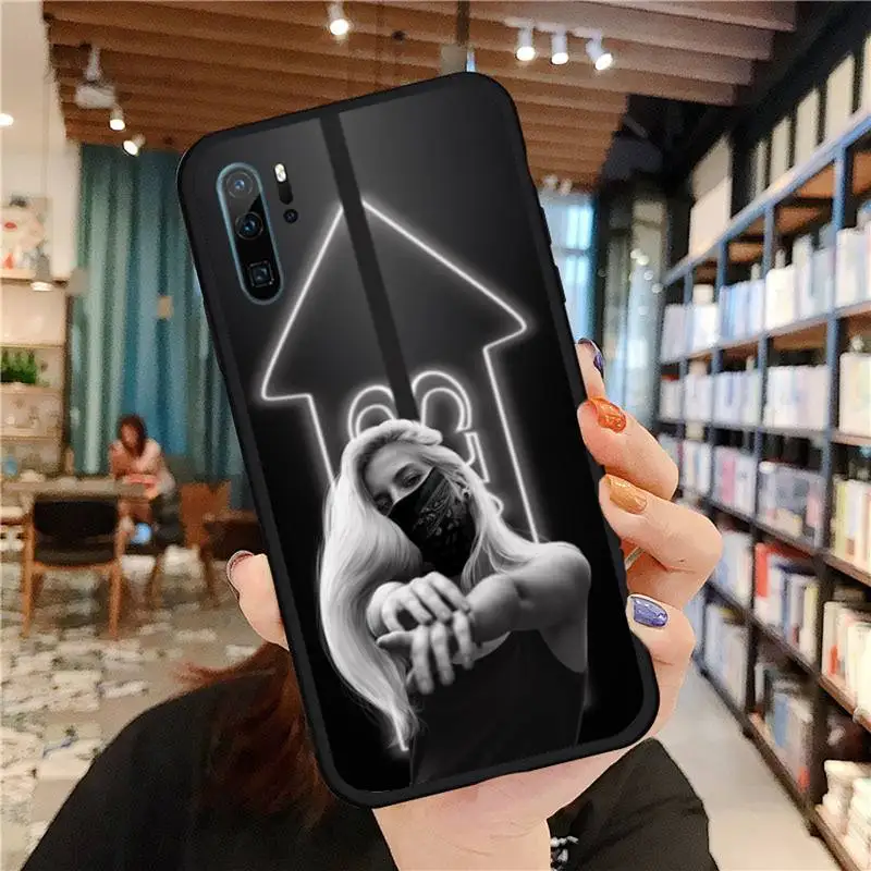 

Mask sexy girl Phone Cases For Huawei honor Mate P 9 10 20 30 40 Pro 10i 7 8 a x Lite nova 5t Soft silicone funda