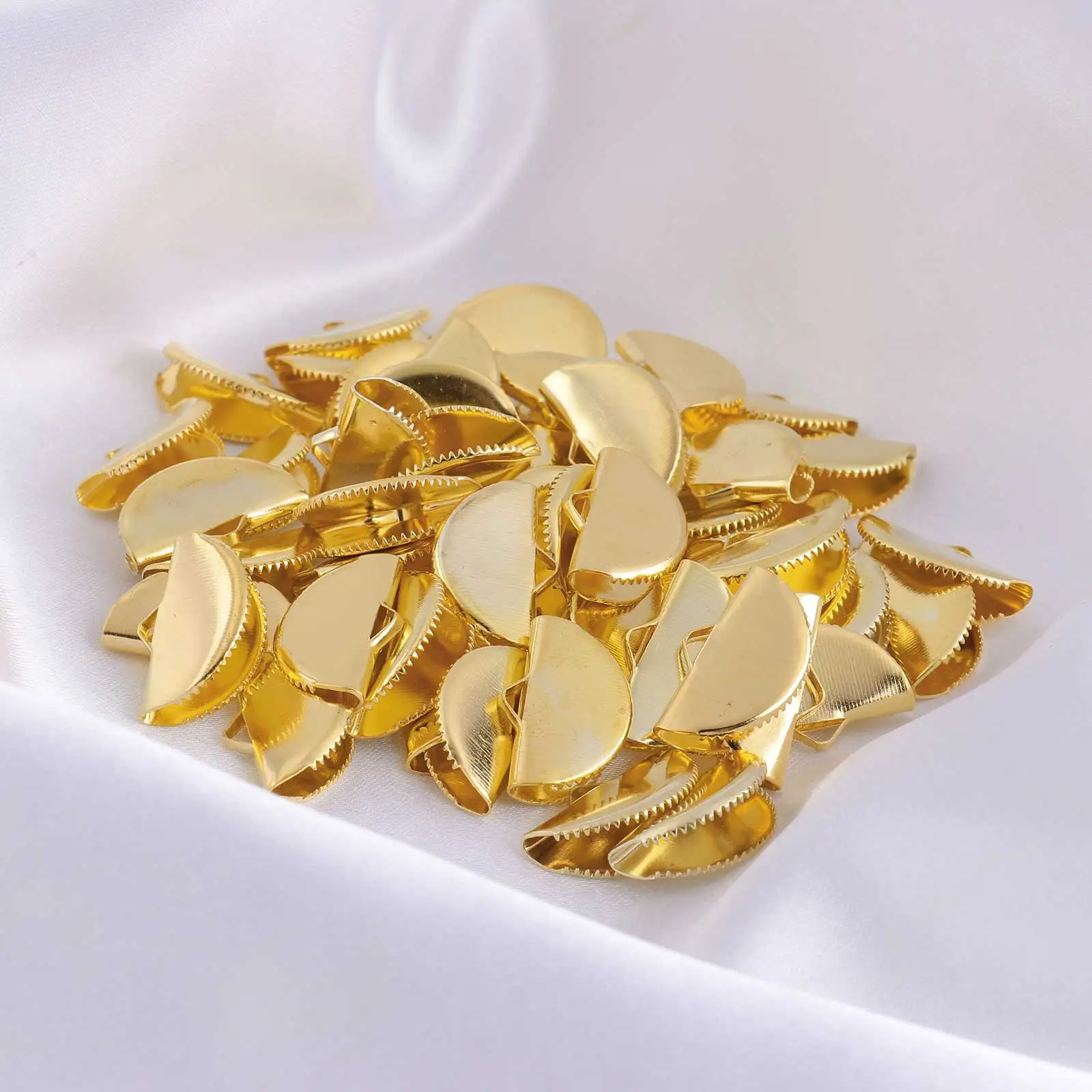 Полукруглые концы шнура соединители зажимы для браслетов и закладок s образные