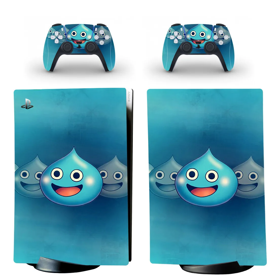 

Dragon Quest PS5 Digital Skin Sticker for Playstation 5 Console & 2 Controllers Decal Vinyl Skins