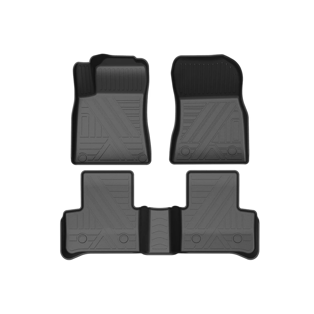 

MUCHKEY TPE Car Floor Mats For Mercedes-Benz A-Class 2019-2020 5-seat All-Weather Waterproof Auto Floor Liner Car Accessories