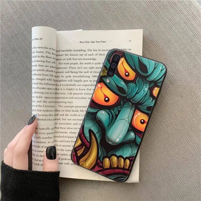 

Japanese style monster Phone Case For Samsung galaxy S 9 10 20 A 10 21 30 31 40 50 51 71 s note 20 j 4 2018 plus