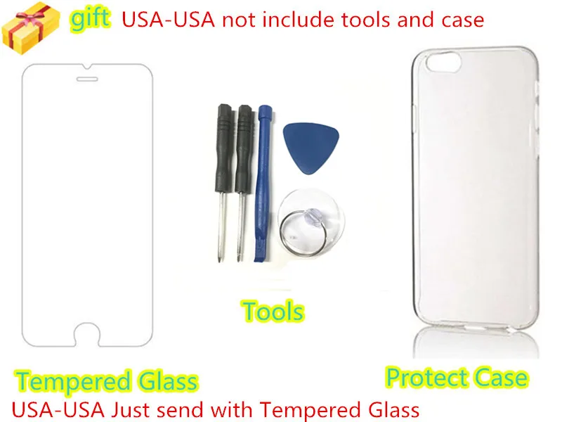 100% протестированный AAA качественный ЖК дисплей для iphone5S + сенсорный экран