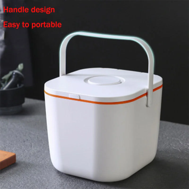 

Portable Grain Storage Box Moisture-proof Sealed Rice Organizer Plastic Cereal Dispenser Pet Food Storage Container Storage Box