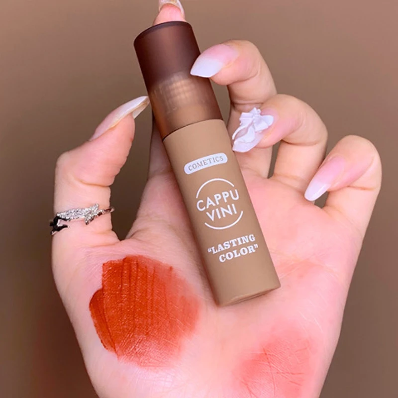 Новый глянцевый бархатный матовый набор для губ блеск помада 24 часа макияжа