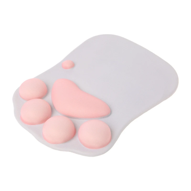 

W3JB Cat Paw Originality Anime 3D mouse Pad Cartoon Creative Mousepad Wrist Rest