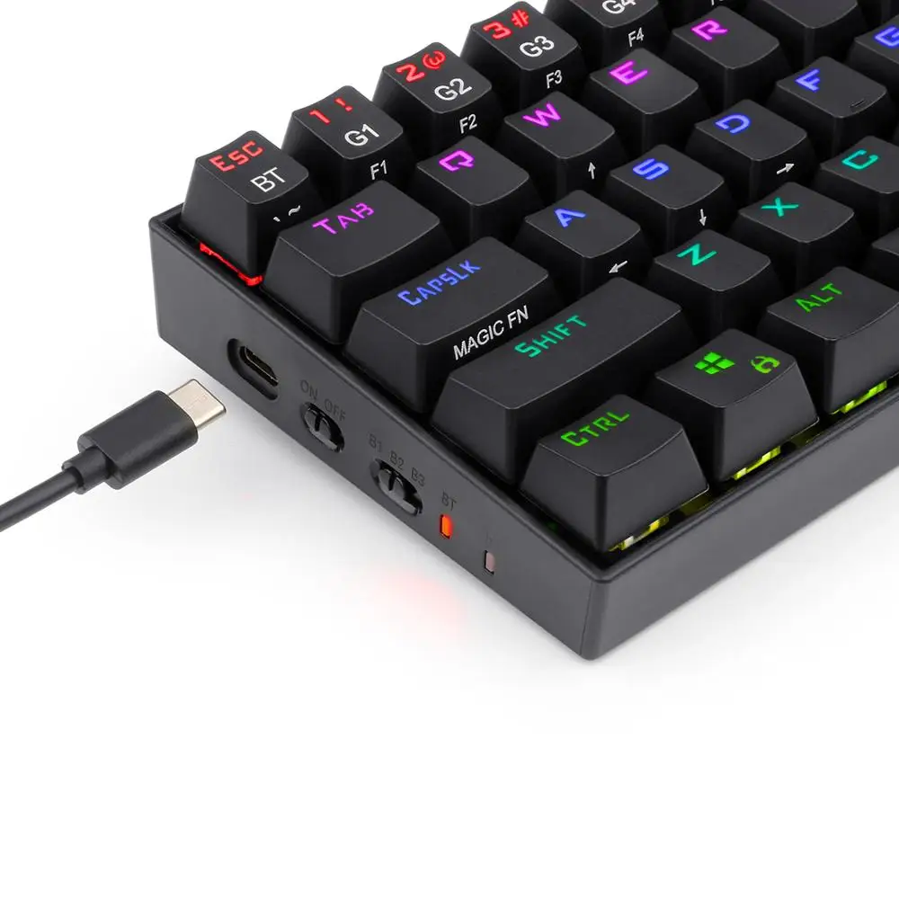 Redragon K530 Беспроводной Bluetooth 5 0 двойной режим программирования макросов игровая