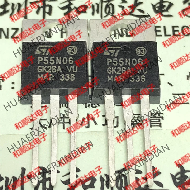 10 шт./лот Новый и оригинальный P55N06 STP55N06-220 60V 50A | Обустройство дома