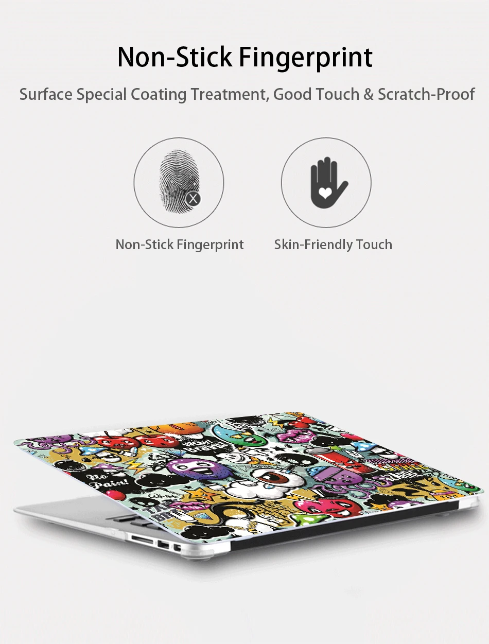 MTT чехол с граффити для Macbook Air Pro retina 11 12 13 15 16 дюймов с сенсорной панелью для mac book Air 13," Сумка для ноутбука