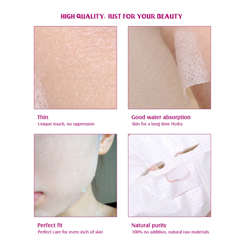 Маска для лица увлажняющая отбеливающая Омолаживающая с экстрактом виноградных