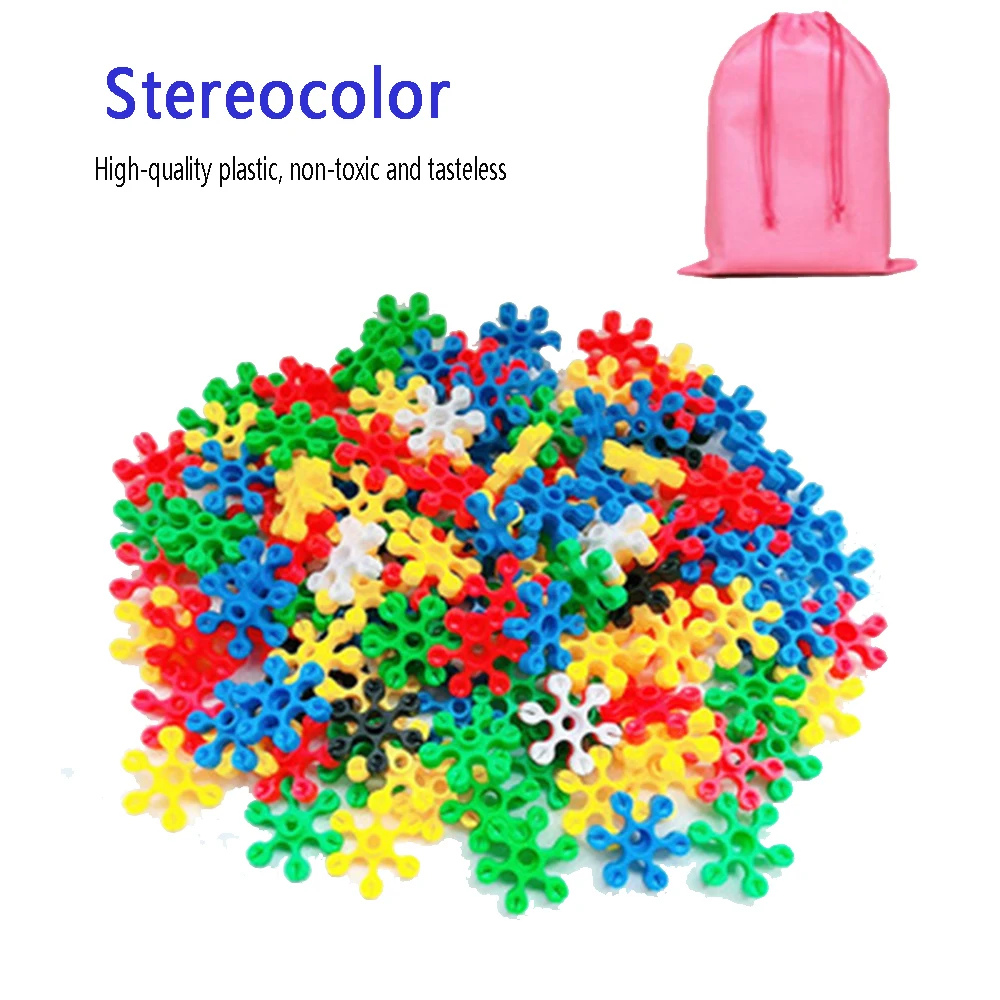 Трехмерная Цветная Плитка строительные блоки сто переменная пластиковая вилка