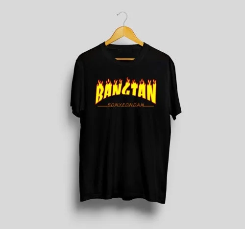 Звездная Королева-JBH 1 шт. корейская мода Kpop Bangtan Jungkook Thrasher Футболка Boys/Kpop Merch |
