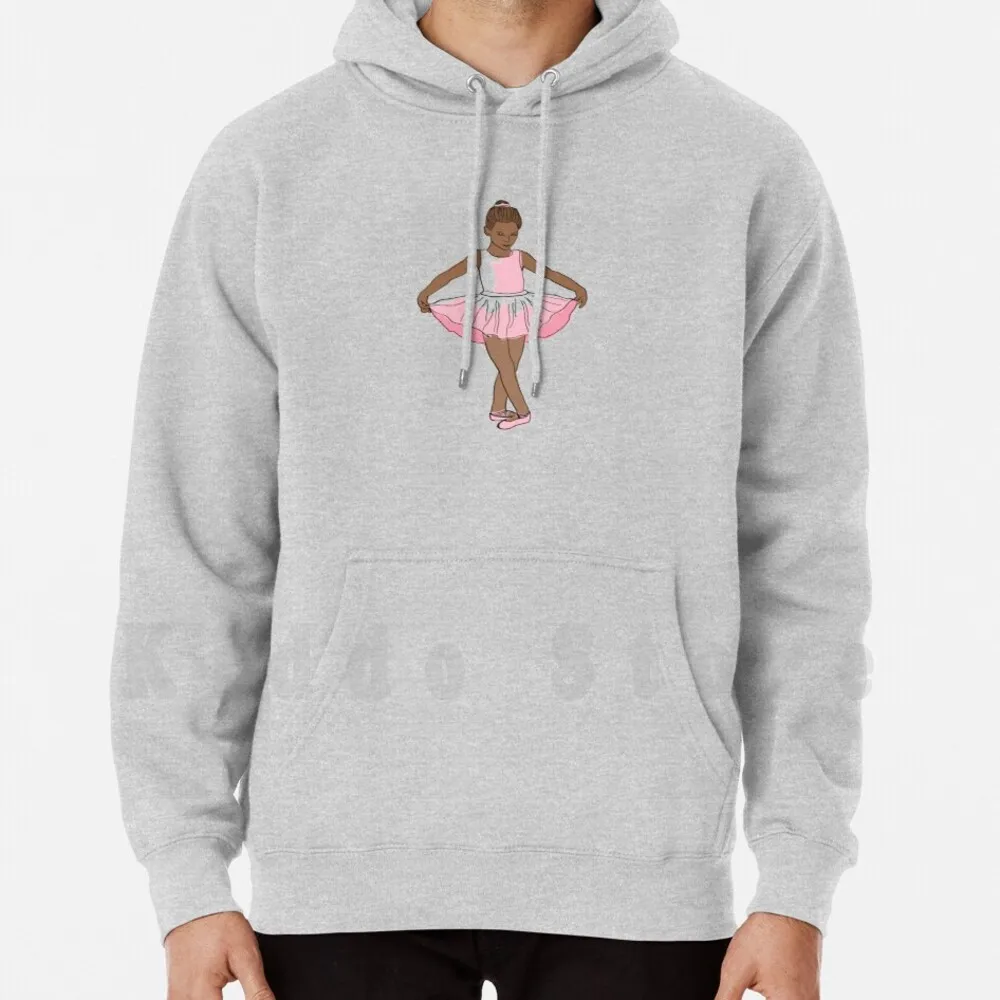

Little Ballerina hoodies long sleeve Ballerina Ballet Dancer Dance Dancing Girls Black Girl Black Ballerina