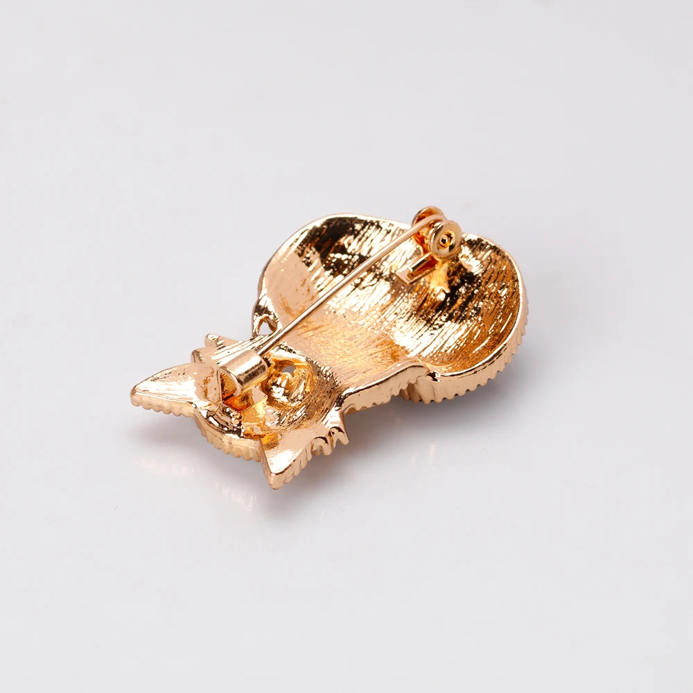 3 шт./лот модные эмалевые броши в виде белого кота с животными 2019 Женская Мужская