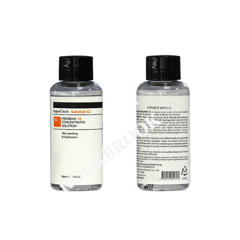 Новый Аква чистый раствор пилинг 50 мл Сыворотка для лица Гидра гидро дермабразия