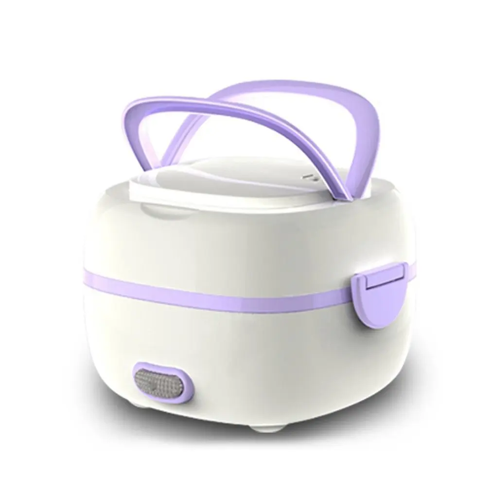 

New Multifunctional Electric Lunch Box Mini Rice Cooker Portable Food Heating Steamer Heat Preservation Lunch Box EU Plug