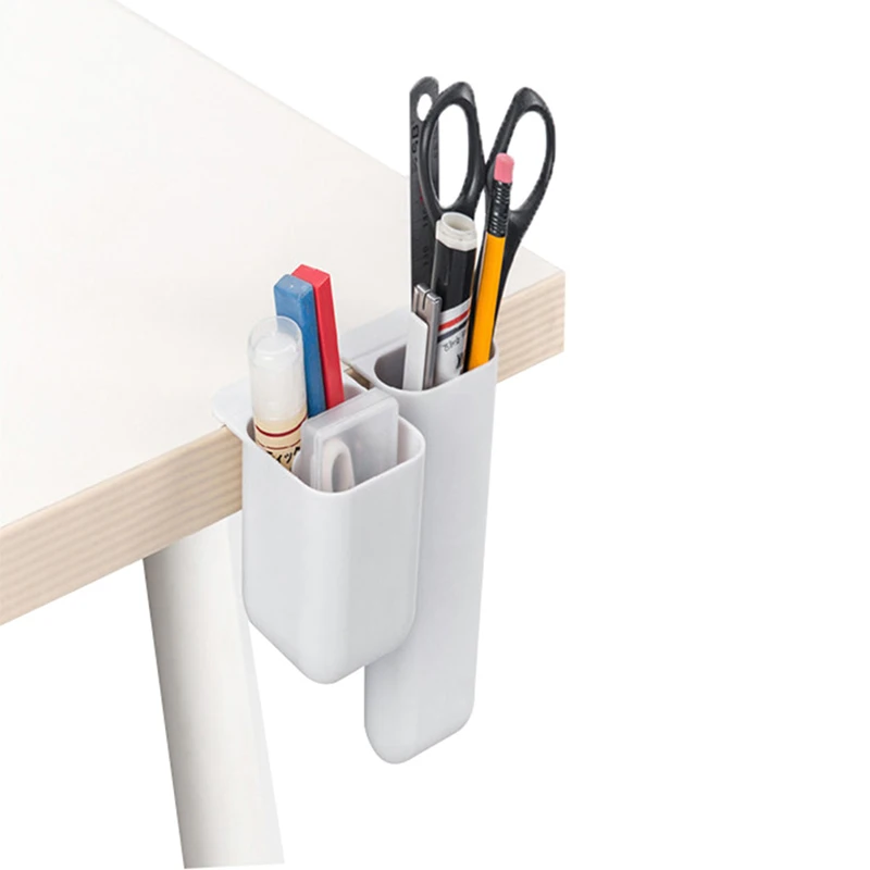 

1pc Computer Monitor Pen Holder Desktop Boxes Kawaii Stationery Storage Office Desk Organizer Accessories Pencil Container Case