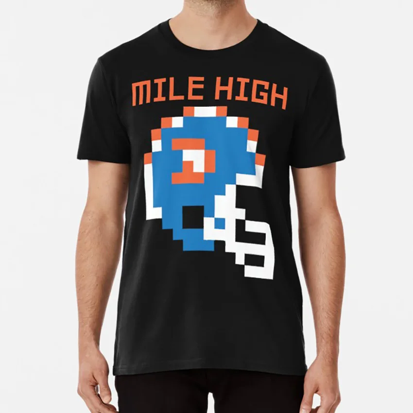 Футболка Broncos - Mile High 8 Bit Denver |