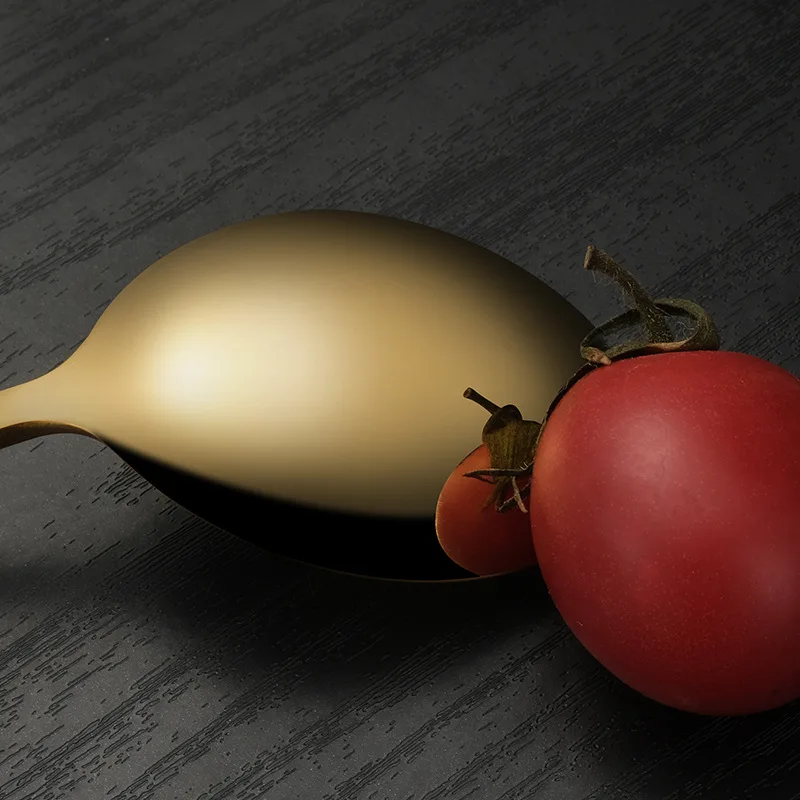 

Kitchen 304 Stainless Steel Spoon Dessert Spoon Ice Cream Coffee Spoons Household Long Handle Tea Drinking Soup Spoon Tablewar