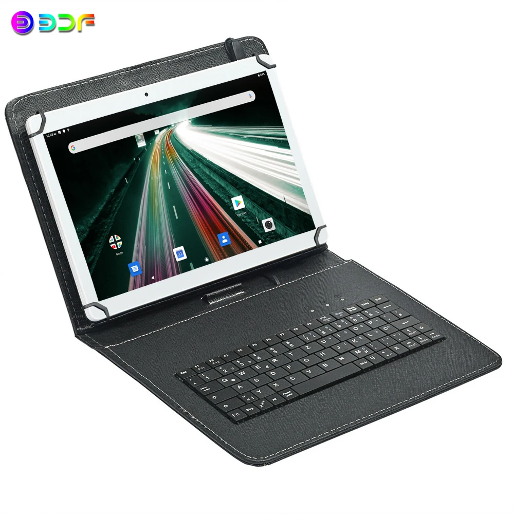 10.1 inch Tablet pc New Android 9.0 Android Tablets 3G/4G Phone Call Octa Core 4GB+64GB ROM Bluetooth Wi-Fi 2.5D Steel Screen