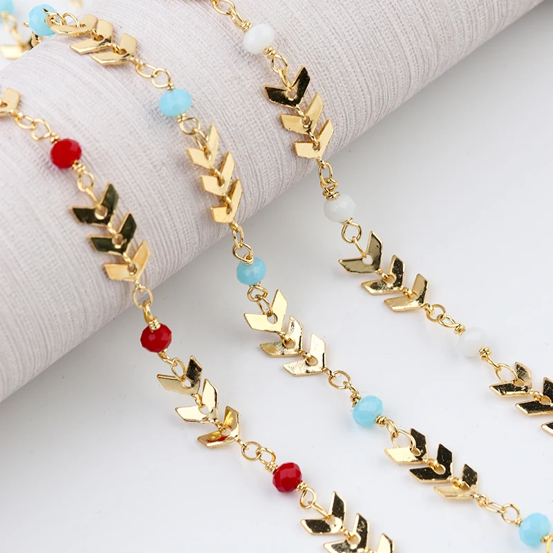 

SAUVOO 1 метр 6 ширина полый лист цепи золотой рыбий хвост звенья цепи для женщин ожерелье браслет ножной браслет сделай сам ювелирные изделия п...