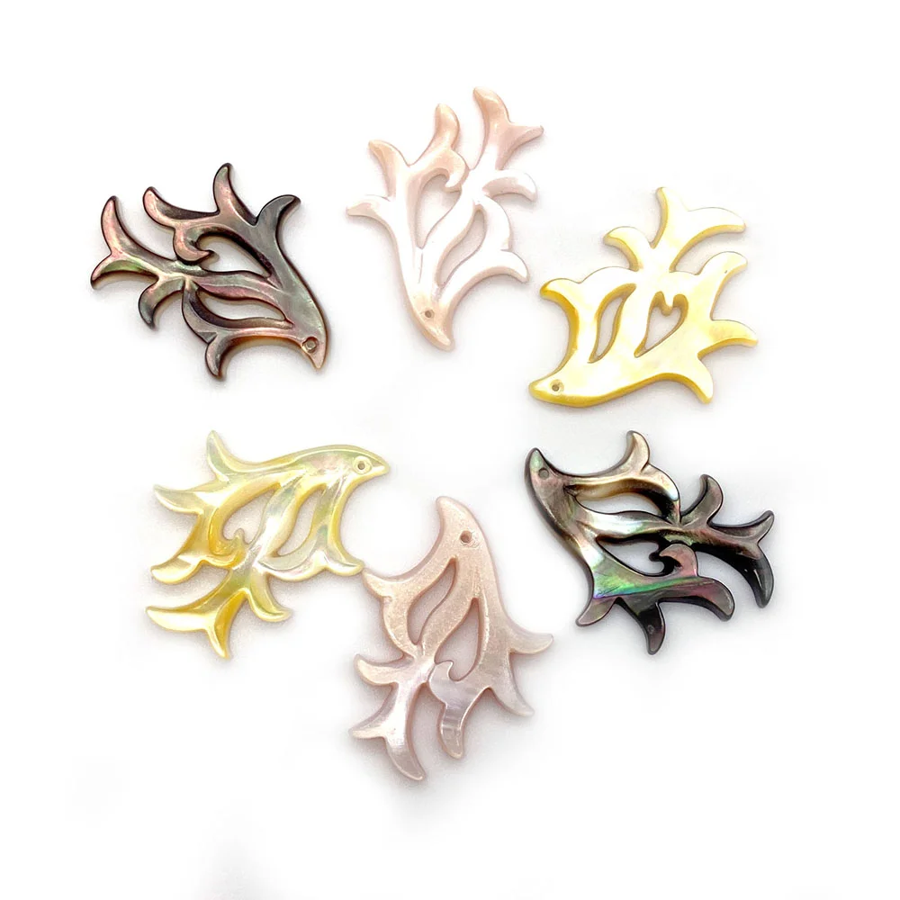 

1 шт., подвеска в виде ракушек, листьев