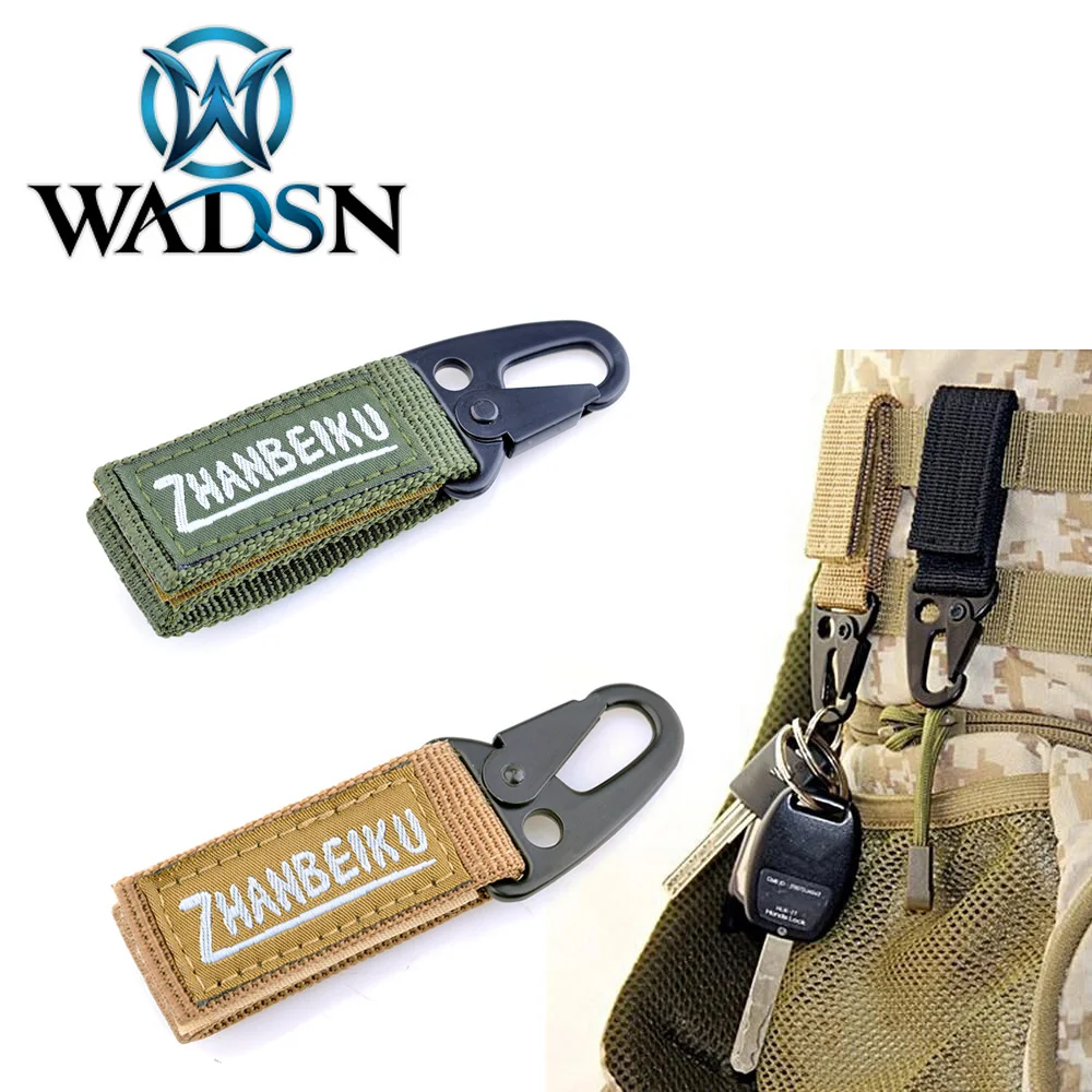 WADSN наружная тактика нейлоновая лента Пряжка Висячие Военные Вентиляторы