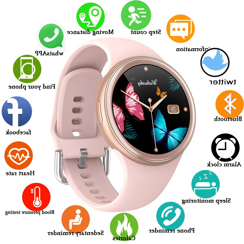 

Новые женские Смарт-часы 3d с Полноразмерным сенсорным экраном, Смарт-часы с мониторингом активности сердечного ритма, фитнеса, для мужчин и ...