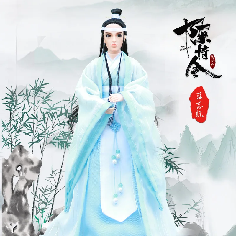 Ancient Dress Doll Chinese Imperial Concubine Court Fairy Suit Joints Beautiful Girl Princess Dolls with Clothes - Цвет: 7