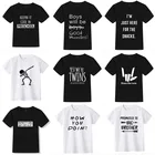 2020 Новая летняя футболка для мальчиков модная детская футболка с принтом для мальчиков, Повседневная футболка с короткими рукавами для маленьких девочек Брендовая детская одежда