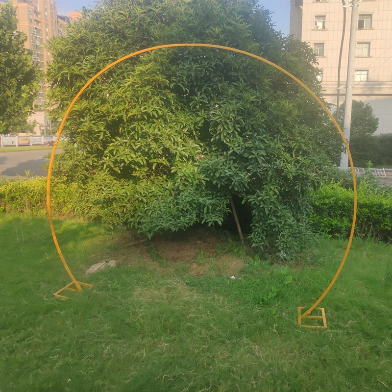 Круглая металлическая железная АРКА свадебный фон стойка свадебная декор для