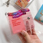 Прозрачный модный кошелек для монет, женский прозрачный короткий кошелек из ПВХ, блестящий кошелек для дам, конфетные цвета, Желейная сумка, повседневный держатель для карт