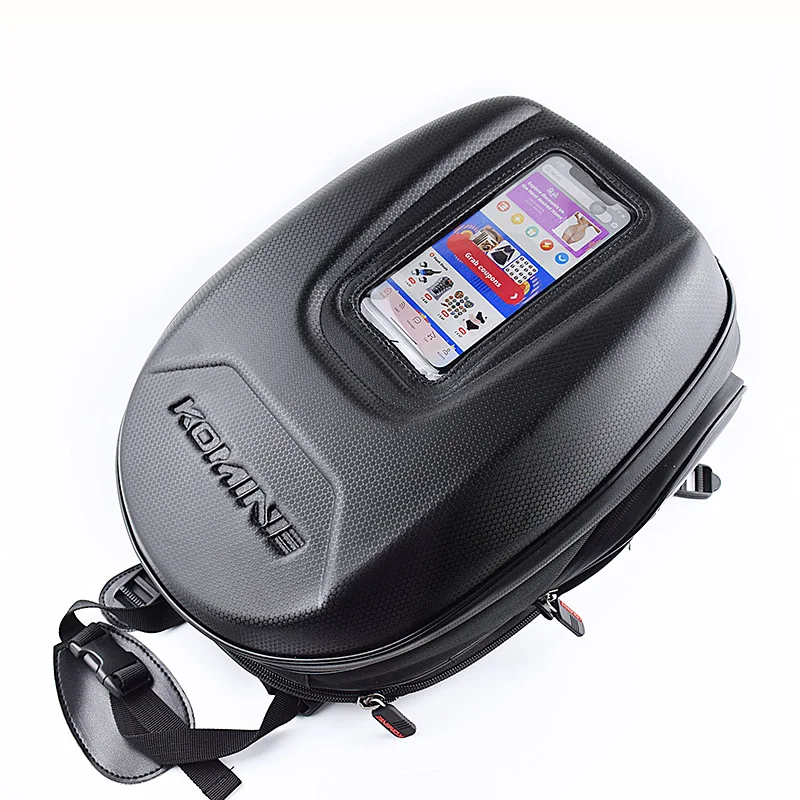 Сумка на топливный бак мотоцикла с большим экраном 6 5 дюйма держатель для