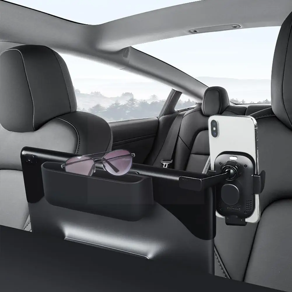 

Подходит для Tesla Model3Y автомобильный экран фотосессия многофункциональная и беспроводная память для зарядки модели автомобильный держатель...