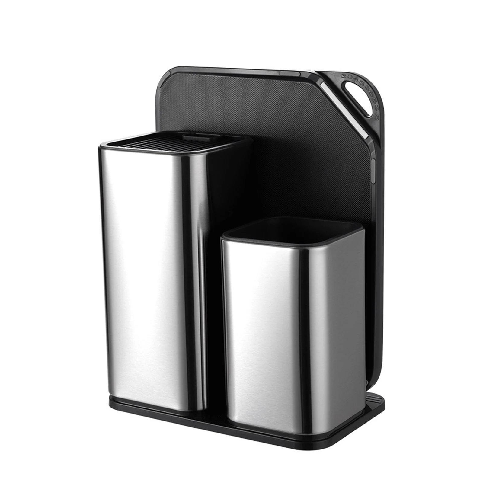 

3pcs/Set Stainless Steel Knife Holder Multifunctional Knife Block Universal Knife Utensil Storage Organizer Kitchen Knife Rack