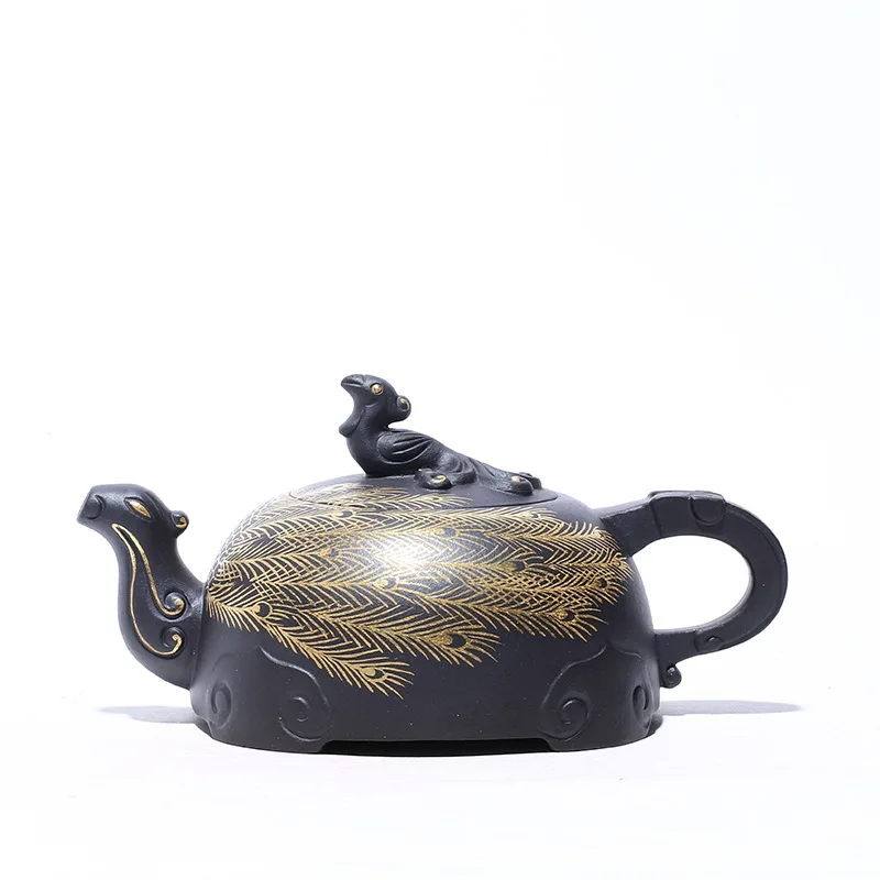

Yixing purple clay teapot famous craftsman