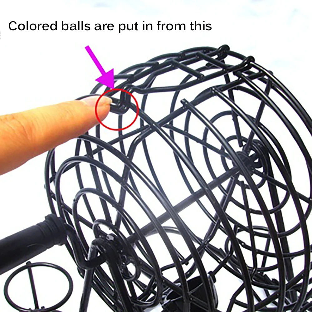 Лотерея машина для бинго Нетоксичная портативная многоразовая групповая