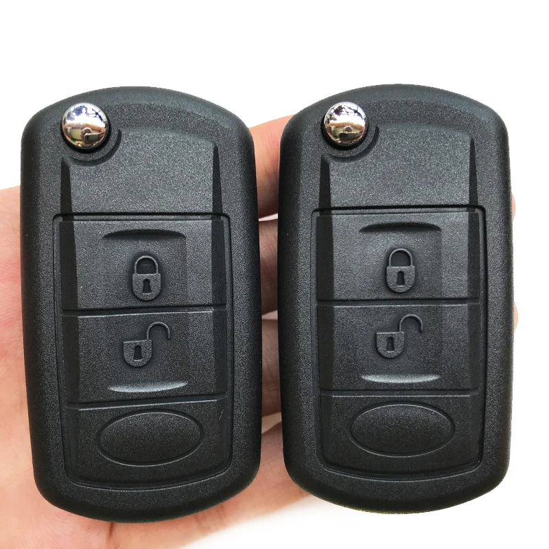 3 кнопки Автомобильный Дистанционный откидной складной чехол для ключей в виде