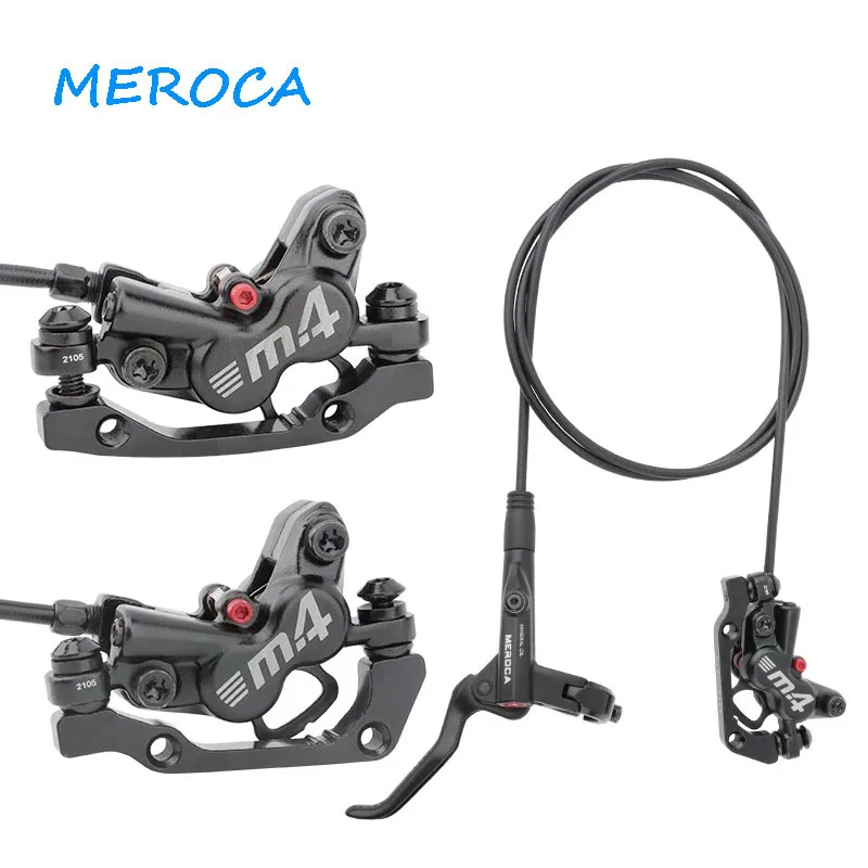 Гидравлические тормоза MEROCA MT420 MTB дисковый тормоз 160 мм четырехпоршневой передний