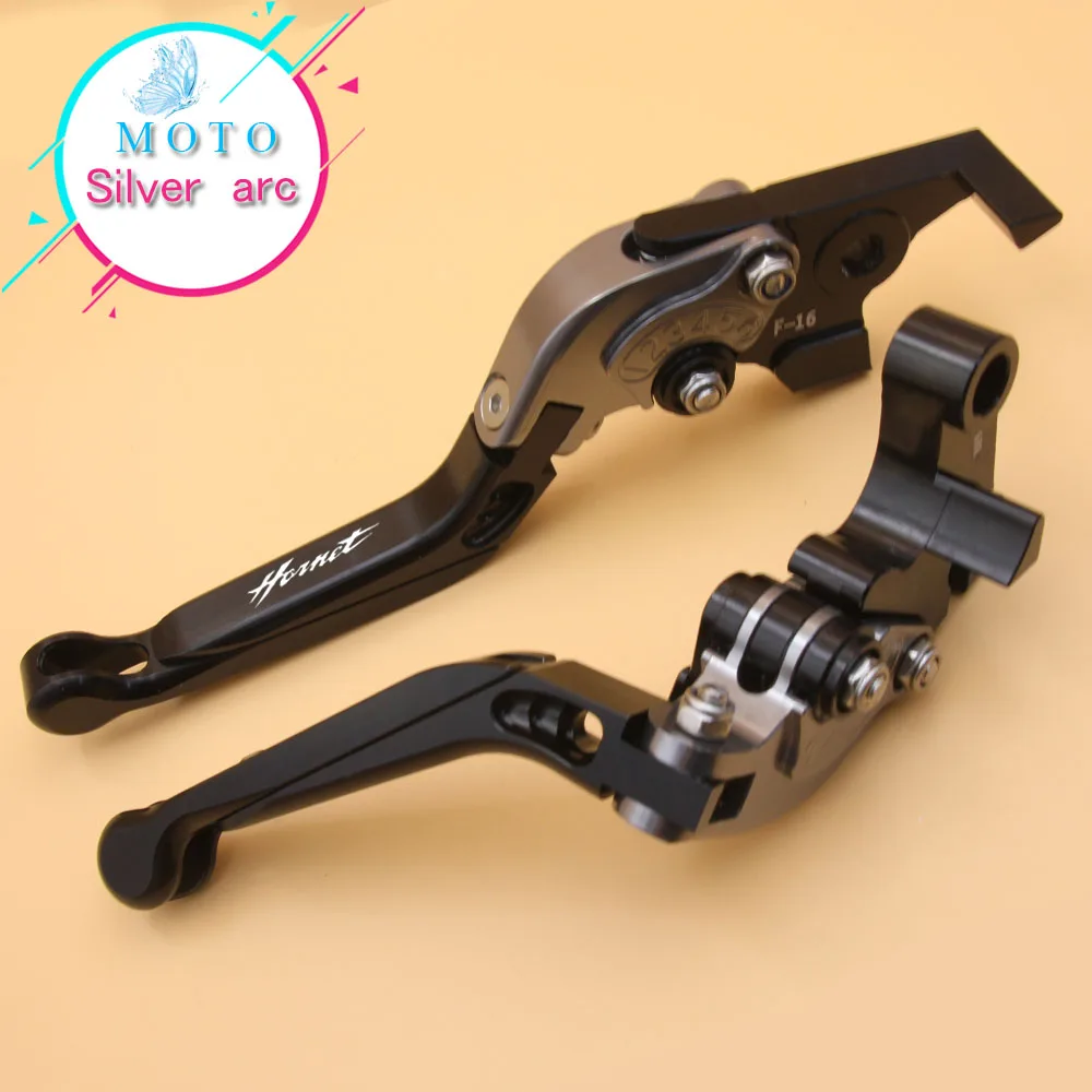 ! С логотипом CNC золотисто-красные рычаги Тормозной сцепления мотоцикла для Honda