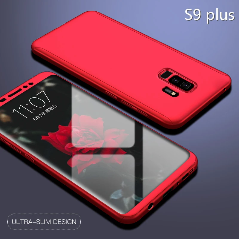 Чехол полностью защищающий телефон для samsung Galaxy Note 5 8 9 S6 S7 край S8 S9 S10 Plus E A6 A7 A8 A9 2018