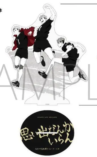 

Аниме Haikyuu! Кэй Tsukishima Shoyo Hinata Tobio Kageyama Косплей акриловая фигурка стенд фигурка 9360 детская коллекционная игрушка
