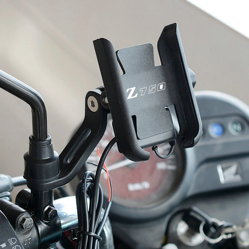 for kawasaki z750 z750r z750s z800 z 750 750r 800 motorcycle parts cnc handlebar mobile phone holder gps navigationstand bracket free global shipping