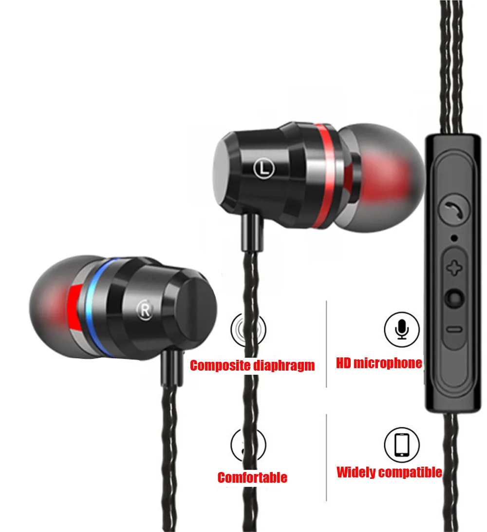 In-ear Wired Earphone Type-c Music Sport Earbuds for Samsung Xiaomi Mi 8 Huawei P20 P30 USB Type c Metal Headset with Mic 20J18 |
