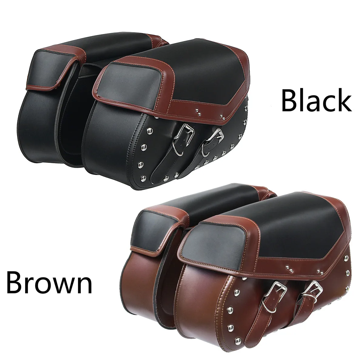 Кожаные седельные сумки для мотоциклов боковая седельная сумка багаж