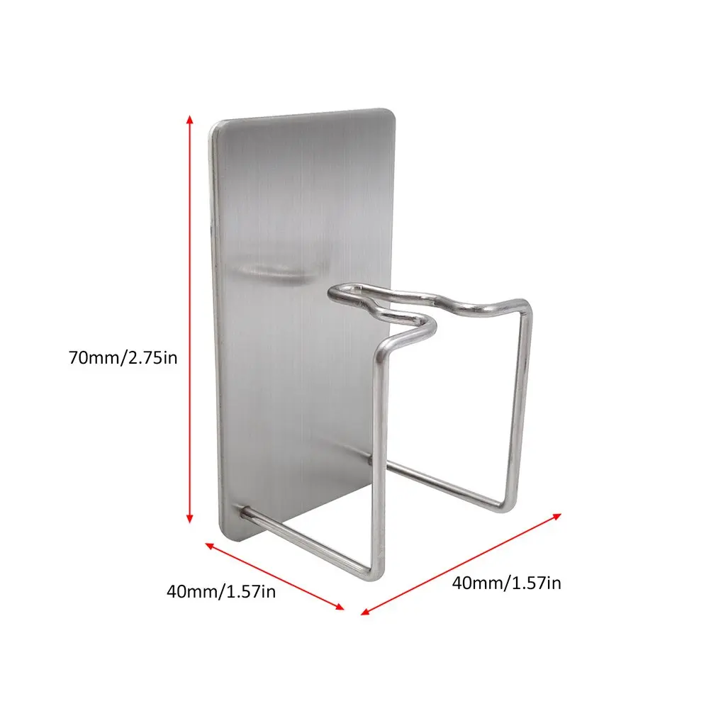 Stainless Steel Toothpaste Holder Bathroom Storage Rack Free Punching Toothbrush Set Electric Brush Head | Обустройство дома