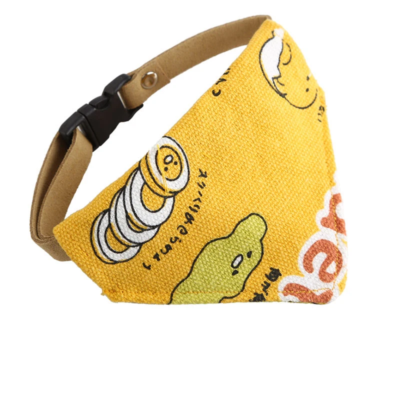 

New fashion cartoon cat bow tie kitten dog scarf adjustable pet cat collar handmade Trigon pet supplies cat accessories