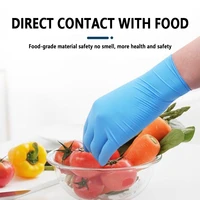 disposible nitrile gloves latex gloves waterproof cleaning gloves for household garden laboratory kitchen accessories