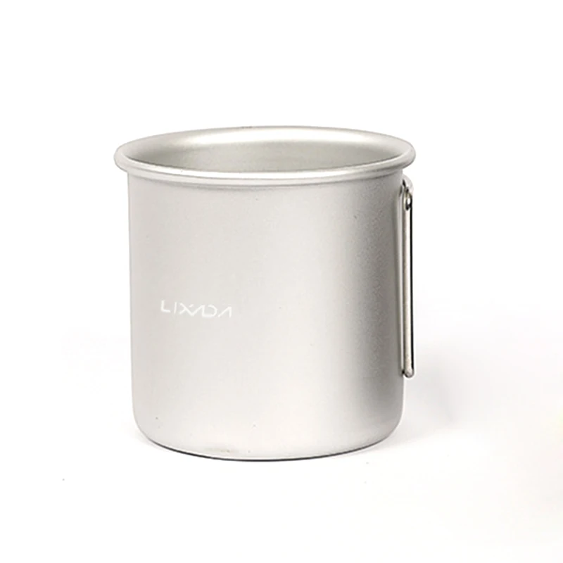 

250 мл походная чашка из алюминиевого сплава, чайная чашка, кофейная чашка со складными ручками для кемпинга, походов, пешего туризма, пикника