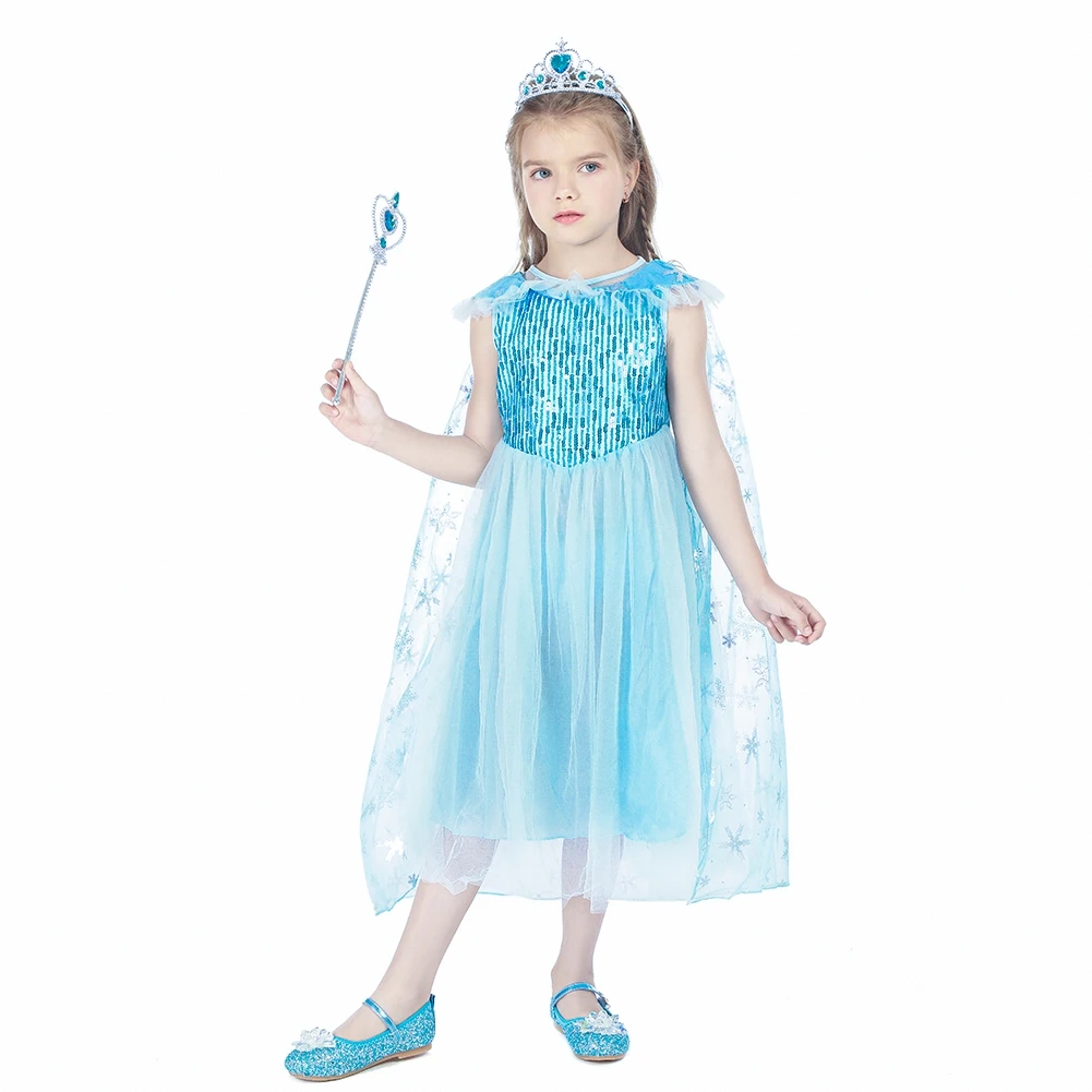 Детская одежда для вечеринки в честь Дня Рождения летние модные платья Анны